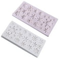 thumbnail image 7 of AOOOWER Snowflake Shapes Chocolate Moulds Silicone Material Moulds Making Candy Soap Cupcake Toppers Perfect Gifts for Childrens, 7 of 7