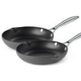 thumbnail image 4 of 2 Pack Nonstick Hard Anodized with Ergonomic Handle Kitchen Cookware Skillet Frying Pan, 4 of 6