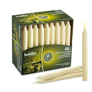 7 Inch Ivory Taper Candles 6 Hour Burning Candle Decorate Your