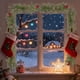 thumbnail image 5 of Guirnalda Navideña de Ratán con Agujas de Pino de 1 Metro | Decoración de Vegetación Artificial con Frutos Rojos y Piñas | Adorno Navideño de Plástico Resistente para Puerta | Ideal para Decorar Mesa, 5 of 6