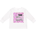 thumbnail image 3 of Inktastic 100 Days of School Stars in Pink Boys or Girls Long Sleeve Toddler T-Shirt, 3 of 5
