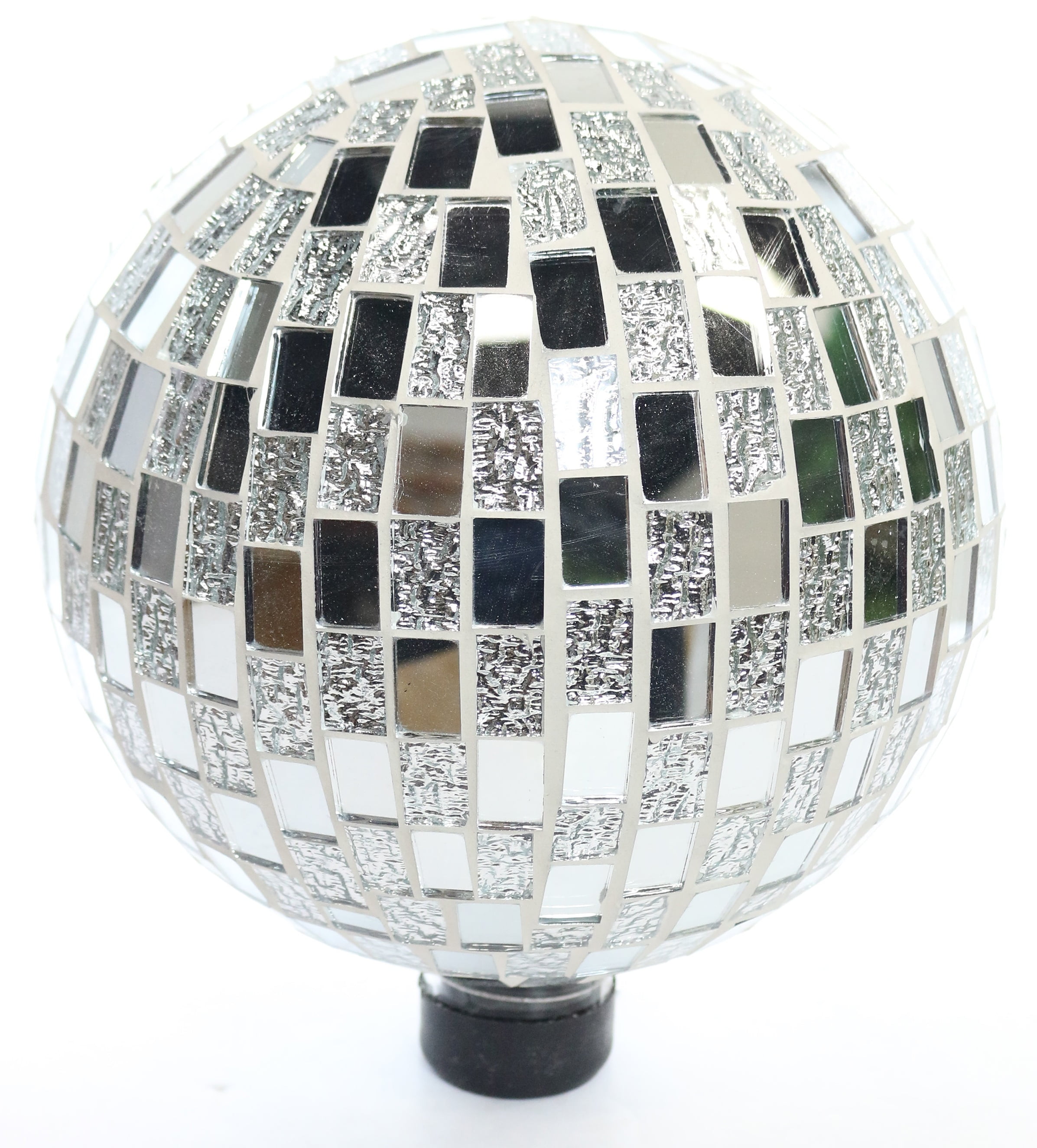 Mosaic Silver Gazing Ball