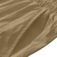 thumbnail image 6 of GSPCLAM Mens Plus Size Shorts Stretchy Summer Quick Dry Roomy Solid Classic Drawstring Elastic Waist with Zipper Pockets Athleisure Soft Shorts for Running Coffee XXL, 6 of 7