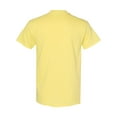 thumbnail image 4 of Men Heavy Cotton Multi Colors T-Shirt Color Cornsilk 3X-Large Size, 4 of 5