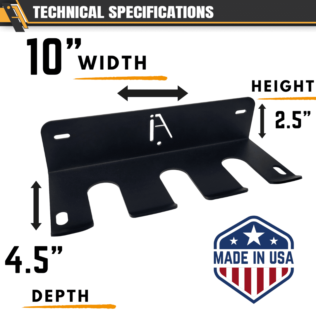 IRON AMERICAN Omega Mini Gym Storage Wall Rack