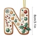 thumbnail image 2 of Lekihaqq Christmas Tree Decorations 26 Letters Acrylic Pendant Hanging Ornaments DIY Crafts for Home Holiday Xmas Decor, 2 of 5