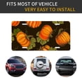 thumbnail image 5 of Kdxio Orange Pumpkin License Plate Car Front License Plate Car Decoration Car Accessories Front Tag Plate Standard Size, 5 of 8