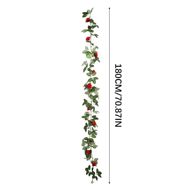 Spring Decorations for Home Silk Flower Rose Spring Color Leaf Decoration Flower Living Room Door Hanging Lintel Three Color Home Decorations for Living Room