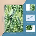 thumbnail image 2 of Spiral Notebook,Double-Wire Spiral College Lined Journal Notebook for Study and Notes,100 Pages,5.71x 8.26 in - Green Leaf Pattern with Gradient Colors, 2 of 7