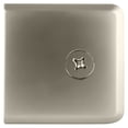 thumbnail image 3 of CRL BGCU1SN Satin Nickel Beveled Style Notch-in-Glass Fixed Panel U-Clamp, 3 of 5