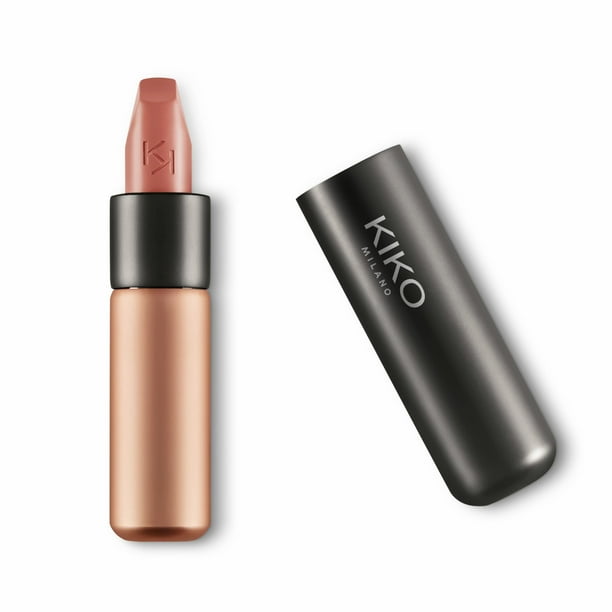 Labial Kiko Milano Velvet Passion Matte 341 Beige Cremoso Mate