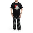 thumbnail image 5 of CafePress - Volleyball Santa Gift Men's Light Pajamas - Men's Dark Loose Fit Cotton Pajama Set, 5 of 7