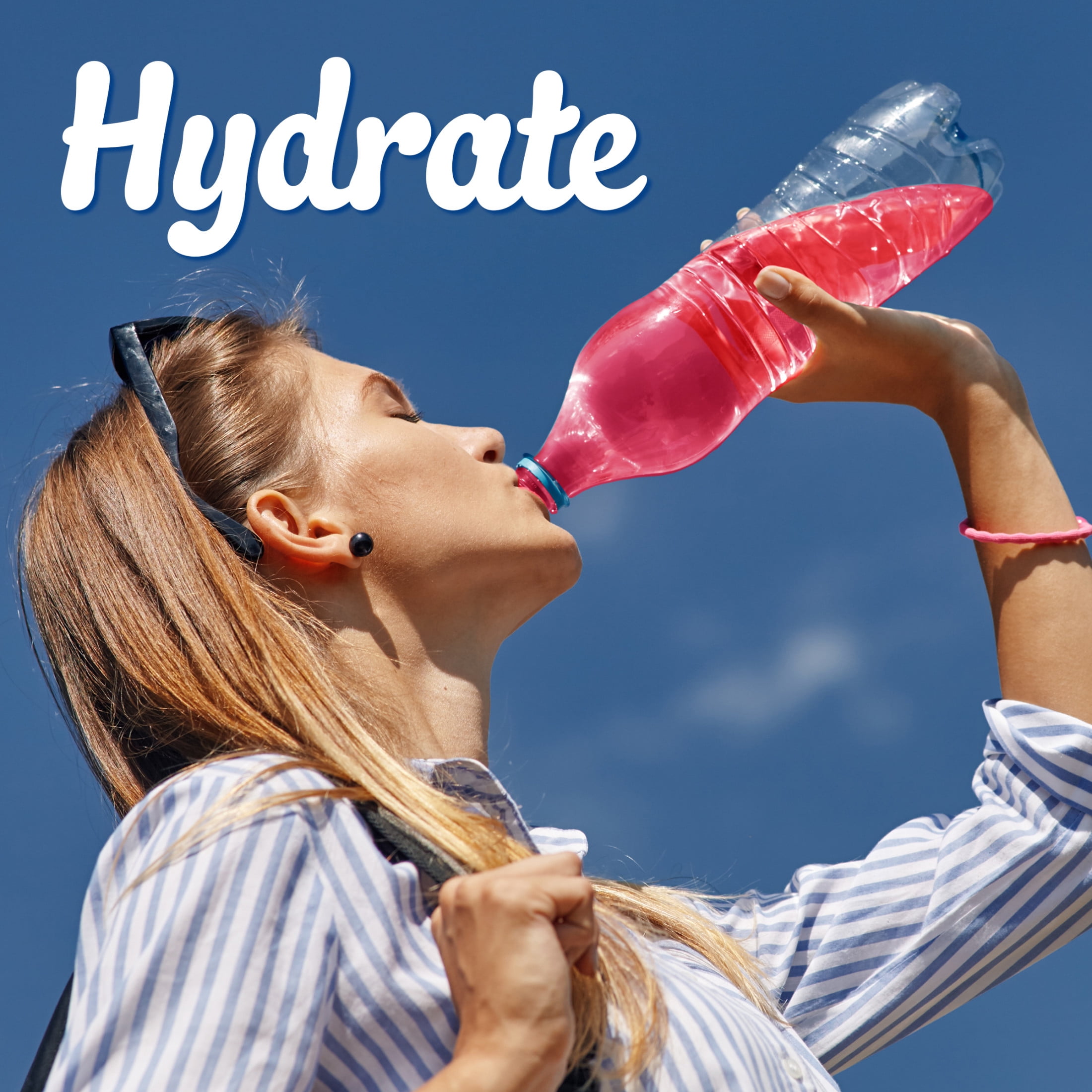 Crystal Light Drink Mix, 10 Packets, for Convenient On-the-Go Flavorful Hydration, Raspberry Ice Artificial Flavor, Zero Sugar, 0.6 oz