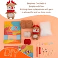 thumbnail image 4 of BESTSKY Kids Toys Complete Crochet Kit Wobbles Crochet Animal Kit Ideal for Craft Lovers and Kids Crochet Kit for Beginners Kids, 4 of 7