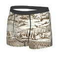 thumbnail image 2 of Disketp Vineyard Landscape 1 Men'S Boxer Briefs,Soft And Breathable Cotton Underwear With Comfortflex Waistband, 2 of 9