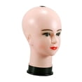 thumbnail image 2 of Cabeza de mujer, modelo de cabeza de mujer, ligero para salón de casa, exhibición de accesorios para el cabello, vitrina, soporte de exhibición., 2 of 9