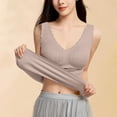 thumbnail image 5 of Wensltd Women Thermal Tank Top Built In Bra Slim Fit Sleeveless Winter Warm Elastic Underwear Top for Women, 5 of 6