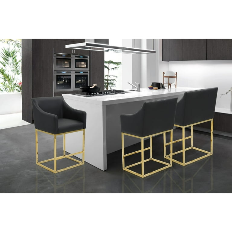Slope leather backless counter stool new arrivals