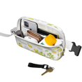 thumbnail image 2 of Vintage Lemon Floral Fanny Pack – Summer Fruit Waist Bag in Cute Yellow & White Design, 2 of 4