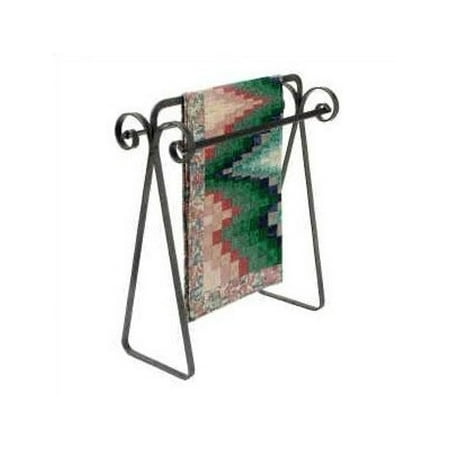 - Enclume Premier Scrolled Quilt Rack, Hammered Steel