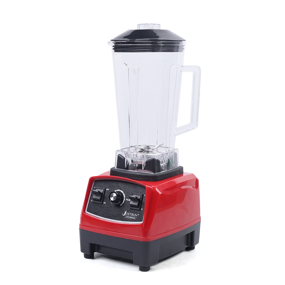 Miumaeov 3HP 2200W Household Grade Blender, Smoothie Blender, Mixer Juicer , 2L / 2000cc (Red)