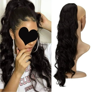 Curly Hair Ponytail