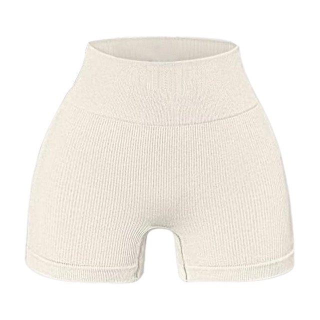 Pantalones de yoga europeos y americanos para mujer, pantalones de fitness ajustados de cintura alta y color sólido con rosca para verano