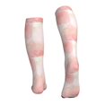 thumbnail image 4 of Compression Socks for Women and Men - Pink Marble Compression Socks Circulation for Workout, 4 of 8