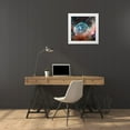 thumbnail image 3 of ESO/B. Bailleul 12x12 White Modern Wood Framed Museum Art Print Titled - Thors Helmet Nebula, 3 of 4
