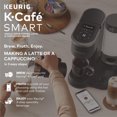 thumbnail image 3 of Keurig K-Café SMART, Single Serve K-Cup Pod Coffee, Latte and Cappuccino Maker, 3 of 11