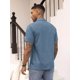 thumbnail image 5 of Playera Manga Corta Slim Fit Super Comoda Algodón Hombre, 5 of 6