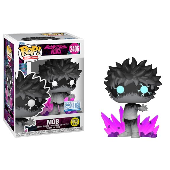 Collectible Funko POP! Animation: Mob Psycho 100 - Mob (GiTD)(Entertainment Earth/Funko Sticker) #2406