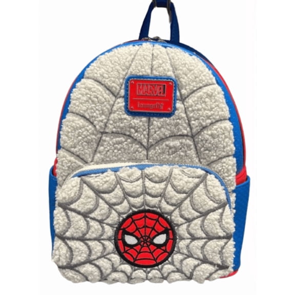 Disney Parks Marvel Loungefly Spiderman Plush Backpack New With Tag