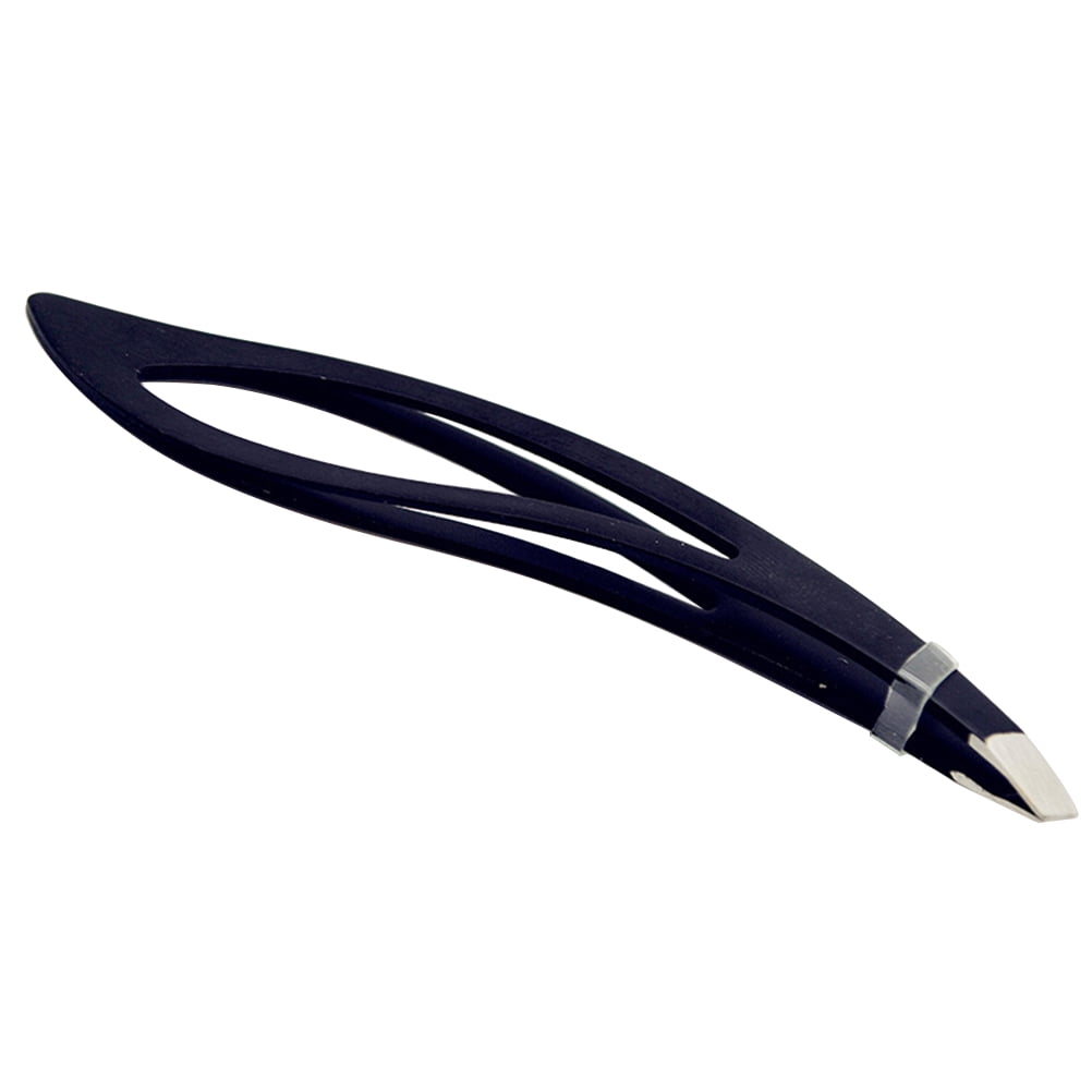Stainless Steel Eyebrow Clip Eyebrow Tweezers Eyebrow Tool Slant Tip for Men and Women