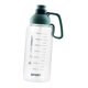 thumbnail image 4 of Botella de agua motivacional portátil reutilizable de gran capacidad de 1,8 l, jarra de hidratación a prueba de para deportes al aire libre, F Macarena Botella para beber, 4 of 8