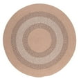 thumbnail image 1 of Colonial Mills NG89R060X060 5 ft. North Ridge Round Braided Rug, Oatmeal, 1 of 1