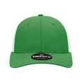 thumbnail image 2 of Decky 214 6 Panel Low Profile Structured Cotton Trucker Hat-Kelly/White, 2 of 3