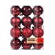 thumbnail image 1 of 3cm Farfi 24 Uds. Bolas de Navidad brillantes bolas de Navidad colgantes de árbol colgantes de Navidad para decoración del hogar de fiesta, 1 of 5