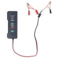 thumbnail image 1 of Car Battery Tester, High Sensitivity Anti Slip Design Auto Battery Analyzer  For Motorcycles For Boats For Cars, 1 of 8