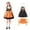 Orange, variant on Zecgelong Girls German Dirndl Dress Oktoberfest Party Fancy Outfit Blue 3-4 Years