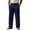 48#Navy, variant on Mens Linen Pants Summer Beach Pants Casual Loose Fit Lightweight Vacation Clothing
