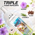 thumbnail image 2 of Repelente de Mosquitos SinaVan Spray 120 ml con Citronela, Geranio y Clavo | Repelente de Insectos para Toda la Familia, 2 of 5