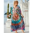thumbnail image 2 of Sunforyou Kafan Dresses for Women Moo Moos Bathing suit Cover up Plus size Caftans for Women Loungewear, 2 of 6