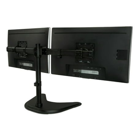Mount-It! - Dual Monitor Desk Stand - Black