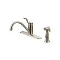 thumbnail image 2 of OakBrook Tucana One Handle Kitchen Faucet with Deck Mount Side Sprayer, 2 of 3