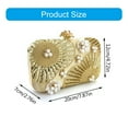 thumbnail image 3 of FENOHREFE Wedding And Party Purse With Sequins And Pearls Designs Evening Handbag Shoulder Bags Dinner Bags For Fashion Women, 3 of 8