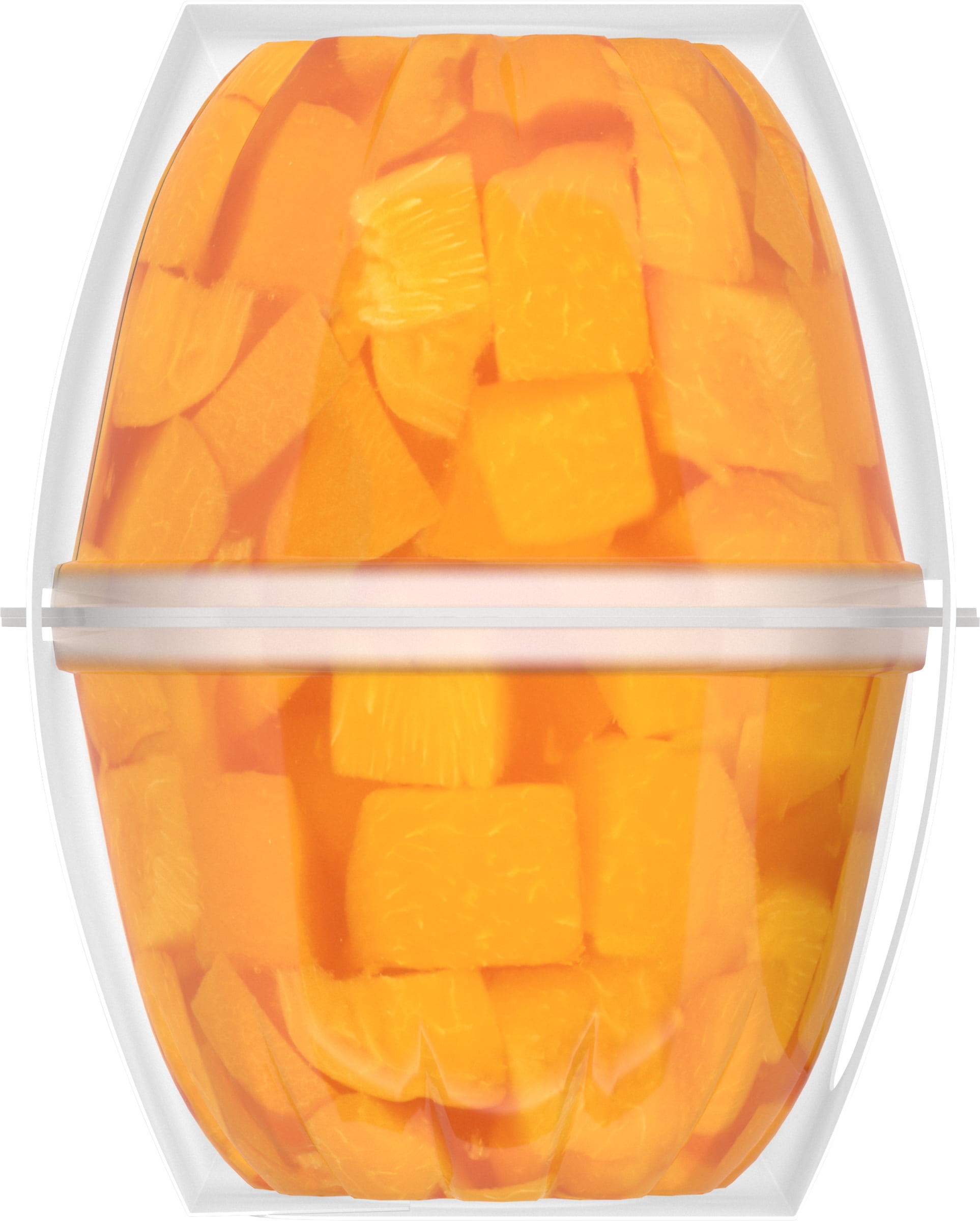 (2 pack) (4 Pack) Dole No Sugar Added Diced Peaches Fruit Cups, 4 oz