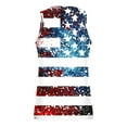 thumbnail image 7 of Mens 4th of July Tank Tops Mens American Flag Tank Tops Mens Red White and Blue Top Red White and Blue Tank Top Memorial Day Tank Mens Independence Day Printed Vests Casual Sleeveless Round Neck Tank, 7 of 7