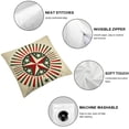thumbnail image 6 of nygtbtfer Throw Pillow Cover Horizontal for Your Size for Screen Decorative Pillow Case Home Decor Square Pillowcase White, 6 of 7