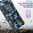 thumbnail image 6 of Case for Galaxy S20,Camouflage Military Car Holder Protection [Built-in Kickstand] Magnetic Heavy Duty TPU+PC Shockproof Phone Case for Samsung Galaxy S20 5G,6.2 inch 2020 (Blue), 6 of 12